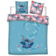 Parure de Lit Double Stitch Cute, Polycoton Oeko-Tex, Lit 2 places, Housse de Couette 200x200 cm, Taies d'Oreiller 65x65 cm