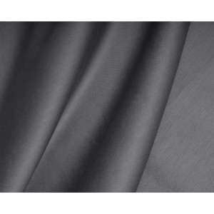Drap Housse Satin de Coton Gris Anthracite - Lit 140x200 cm
