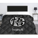 Dragon Ball Super - Couette Imprimée Réversible Manga - Couverture 240x220 cm