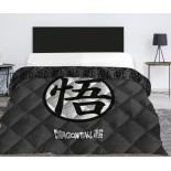 Dragon Ball Super - Couette Imprimée Réversible Manga - Couverture 240x220 cm