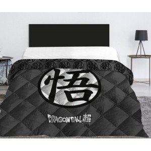 Dragon Ball Super - Couette Imprimée Réversible Manga - Couverture 240x220 cm