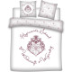 Parure de Lit double Harry Potter Poudlard School, Polycoton Oeko-Tex, Housse de Couette 240x220 cm, 2 Taies d'Oreiller 65x65 cm