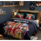 Parure de Lit double One Piece Equipage, Polycoton Oeko-Tex, Housse de Couette 240x220 cm, 2 Taies d'Oreiller 65x65 cm