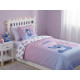 Parure de Lit Enfant Stitch et Angel Heart, Polycoton Oeko-Tex, Lit 1 place, Housse de Couette 140x200 cm, Taie 65x65 cm
